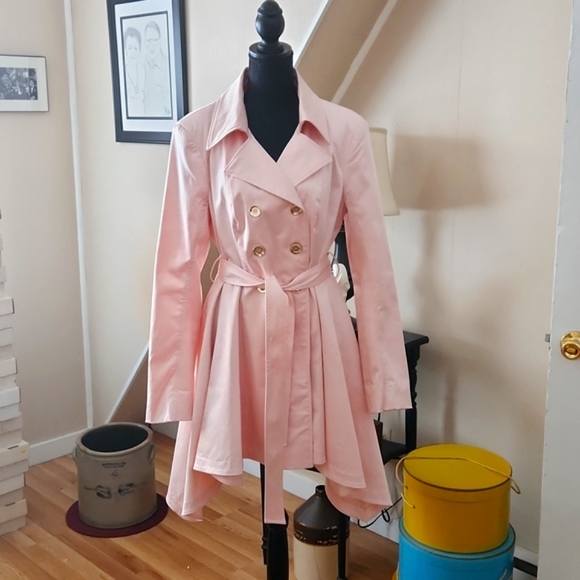 Unique Soft Pink Blanc Noir Jacket - Picture 9 of 9